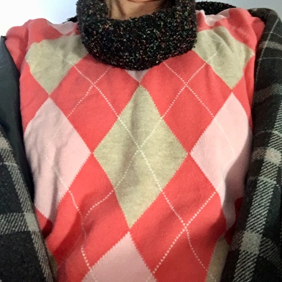 Izod M Argyle v-neck - Picture 1 of 3